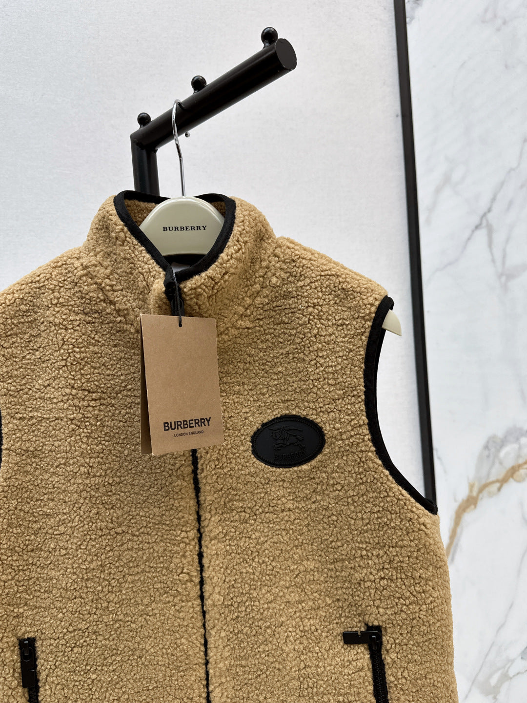 Bur New Teddy Bear Stand Collar Vest