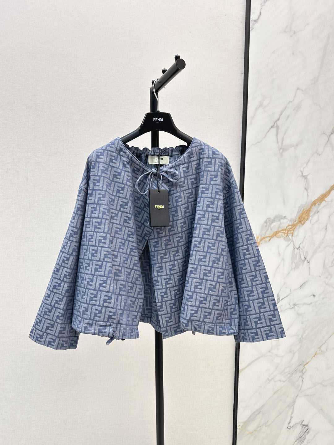 Fend New Printed cape coat