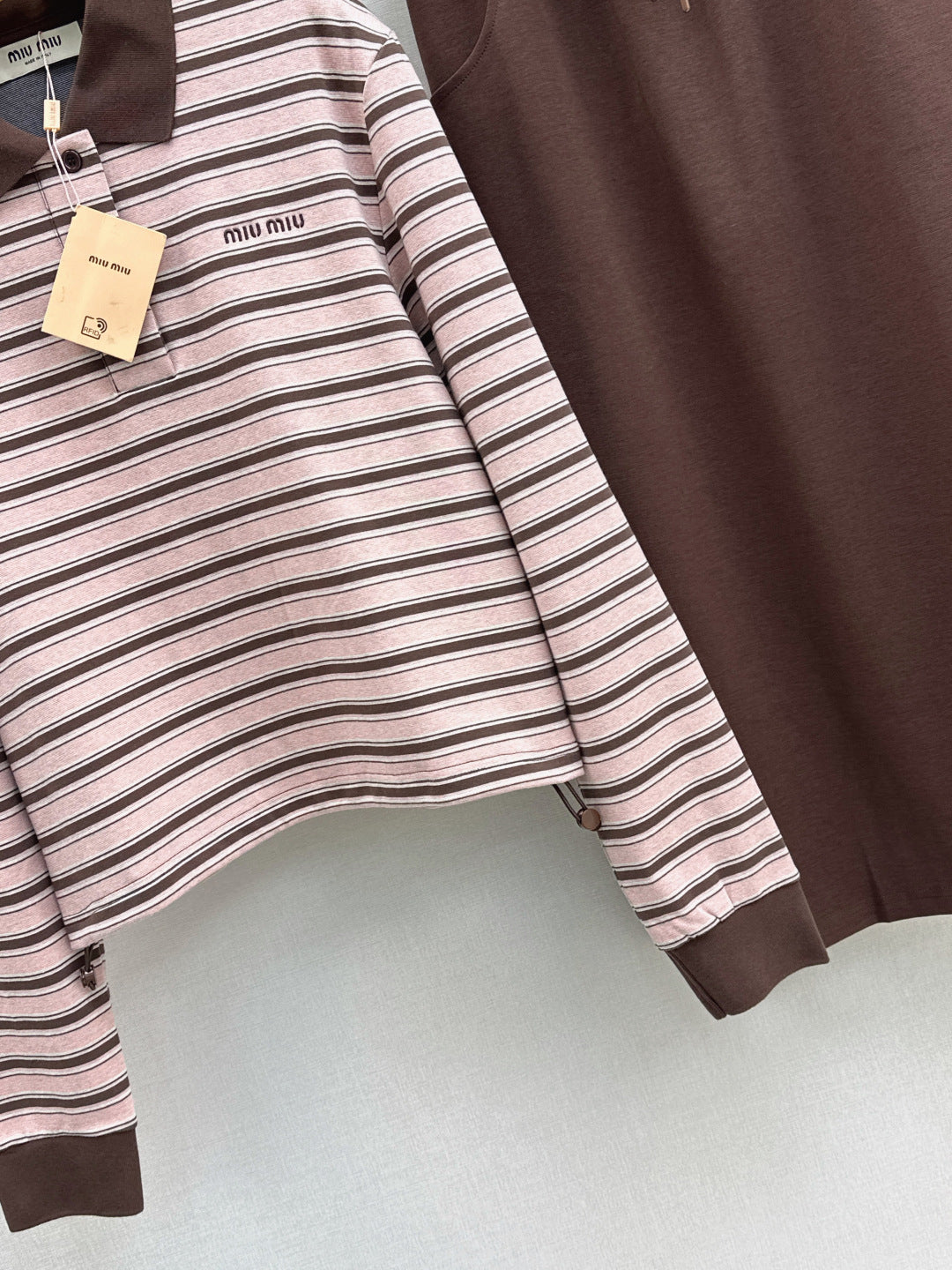 Miu New striped casual suit