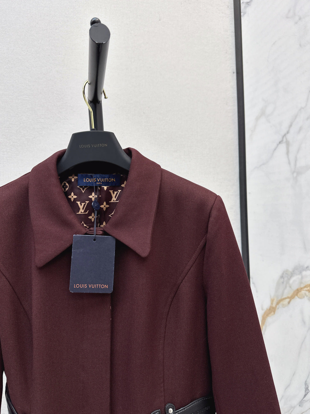 Louis New belted trench coat