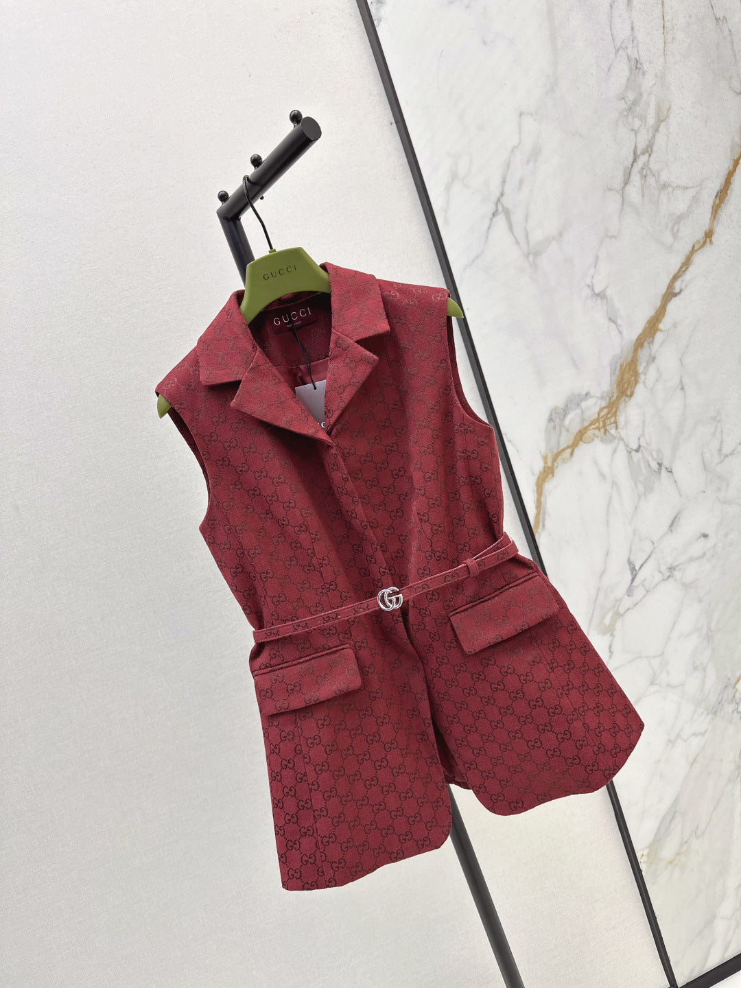 Guc New jacquard vest