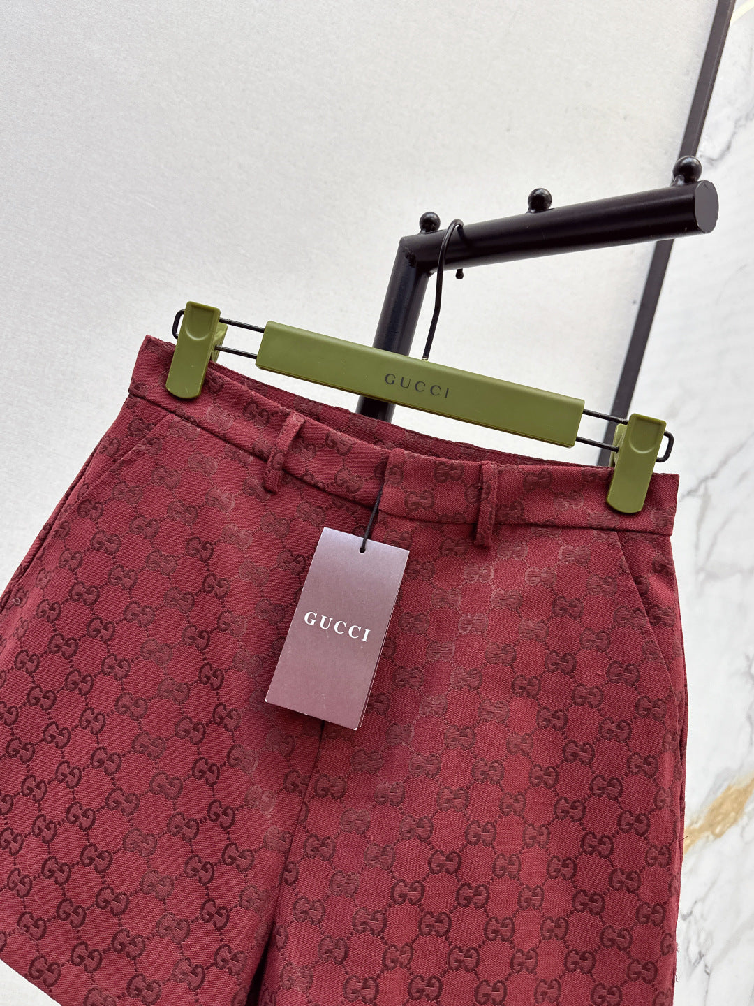 Guc New jacquard shorts