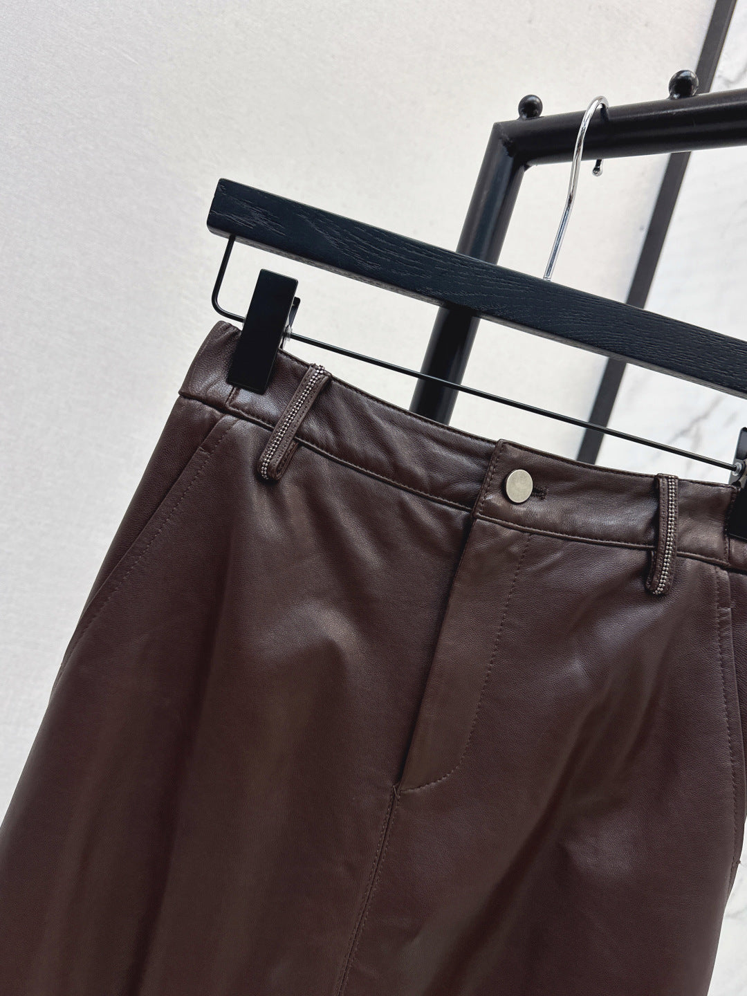 Brune New Leather skirt