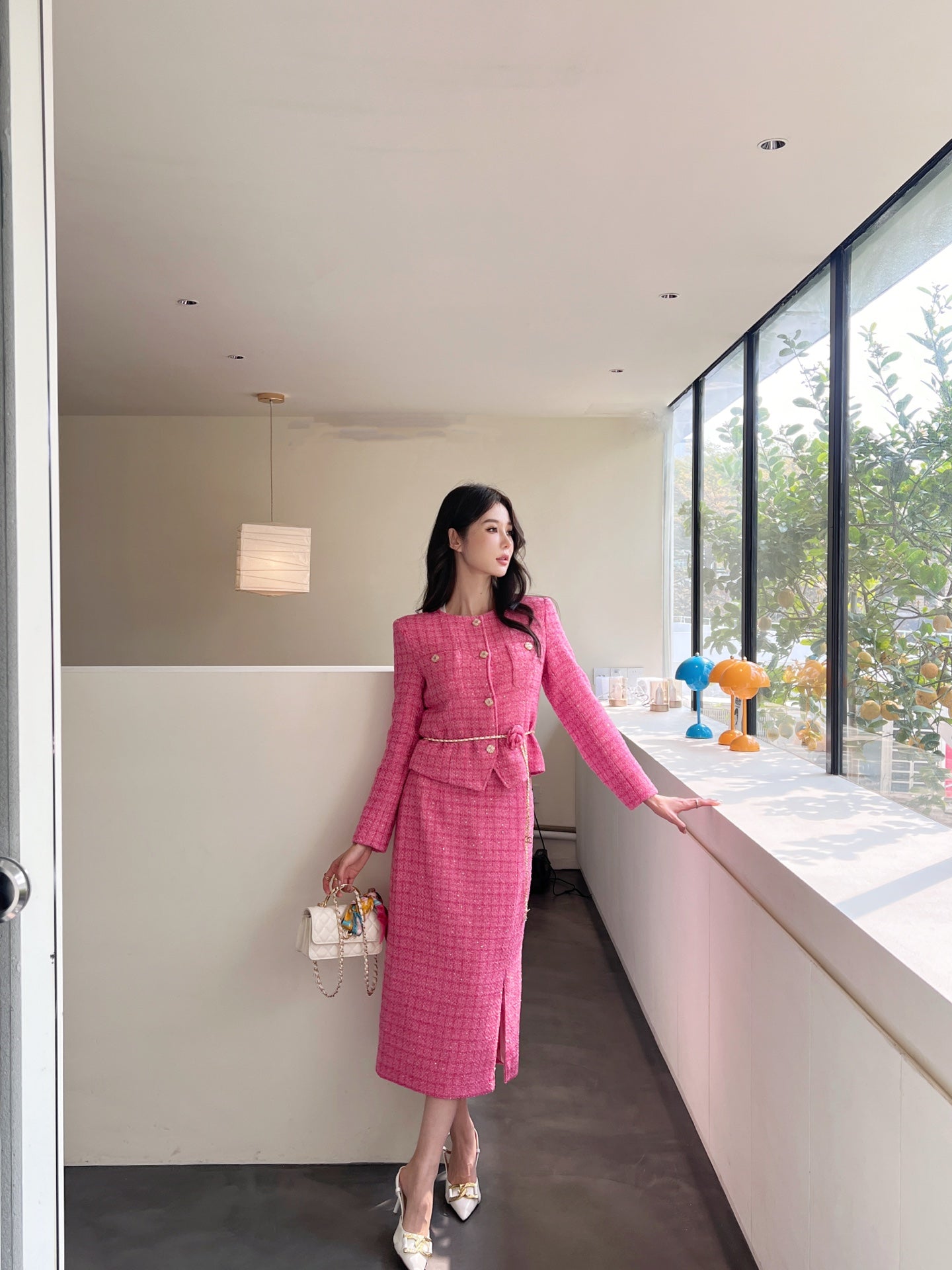 Chan New Knitting suit