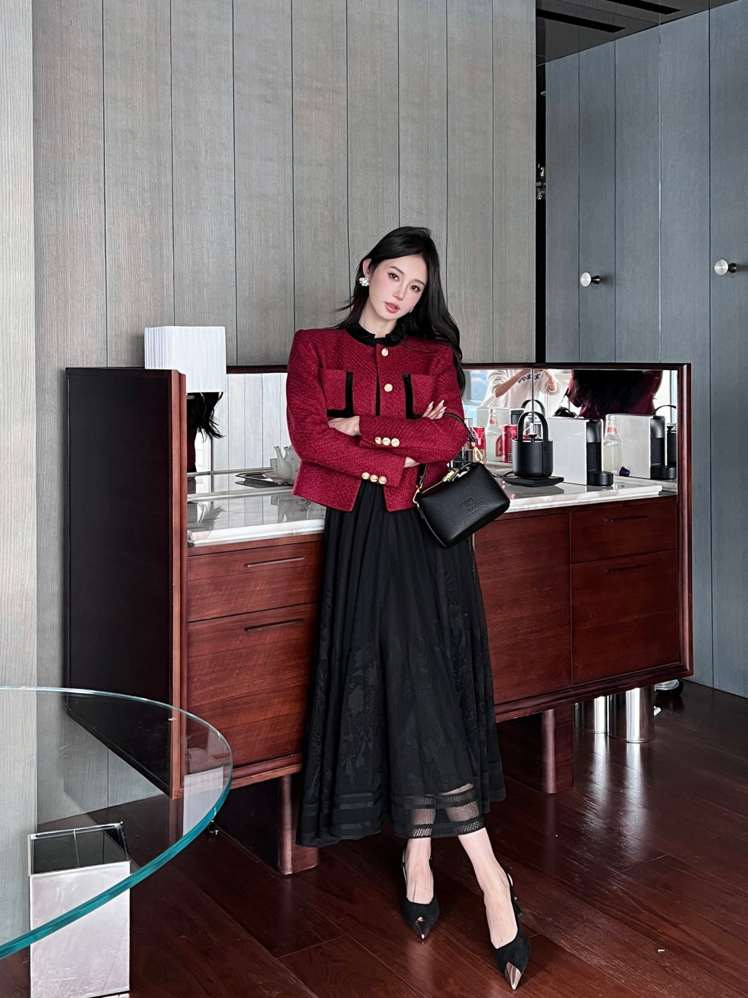 Chan New patchwork vintage jacket