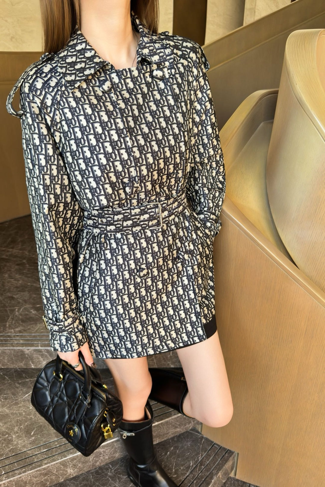 CD New Letter jacquard jacket