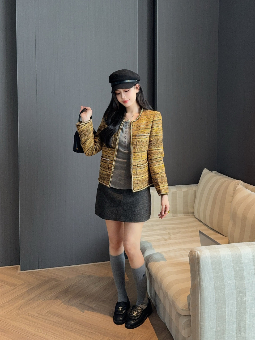 Chan New four-pocket jacket