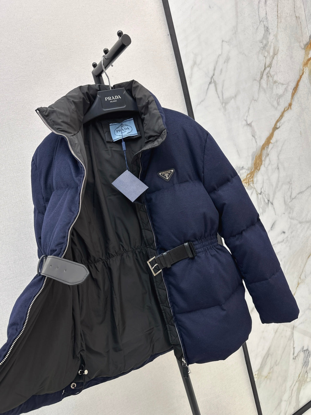 Pra New belt waist down jacket