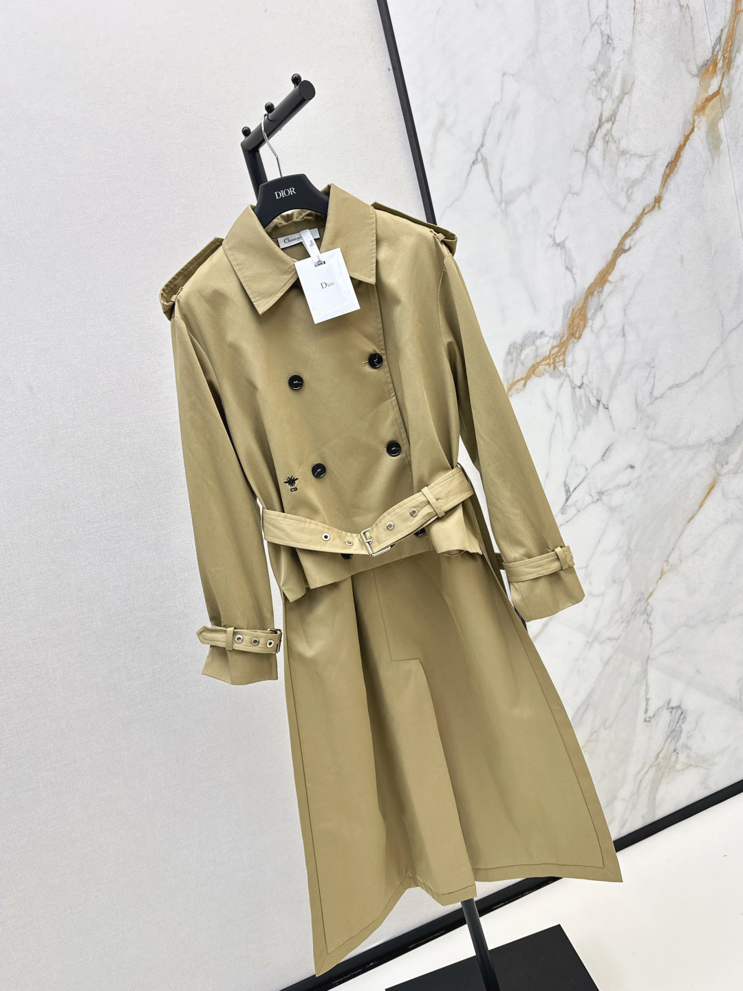 CD New Long trench coat
