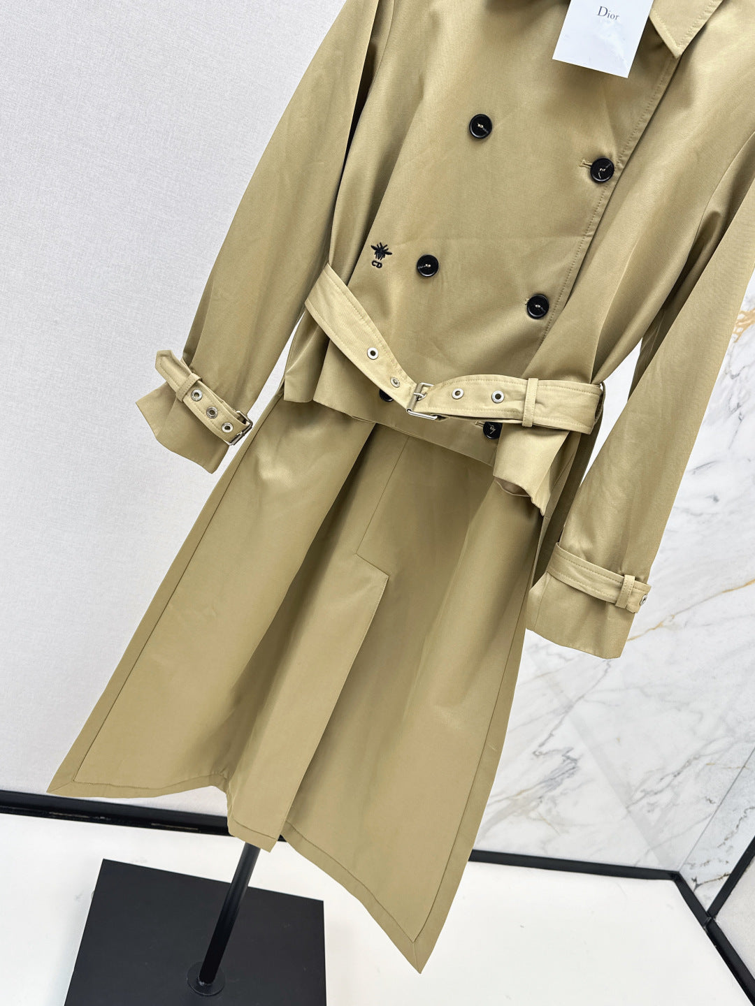 CD New Long trench coat