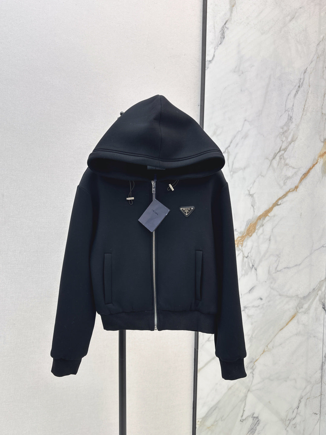 Pra New Hooded zip-up jacket