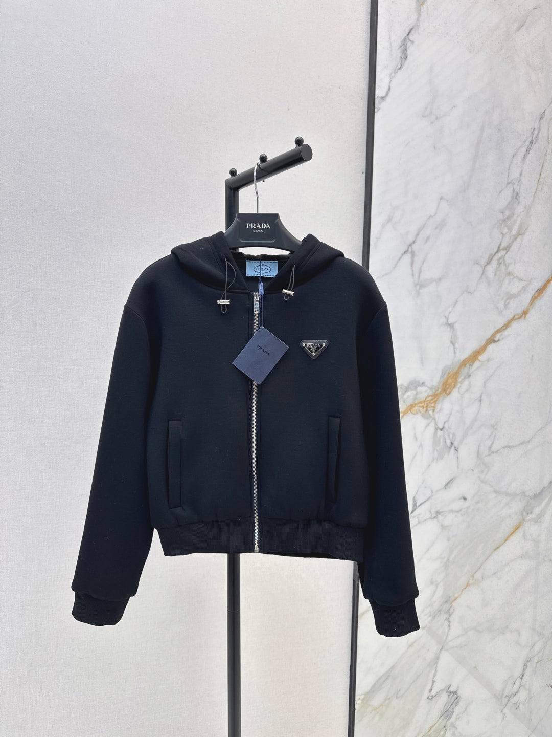 Pra New Hooded zip-up jacket