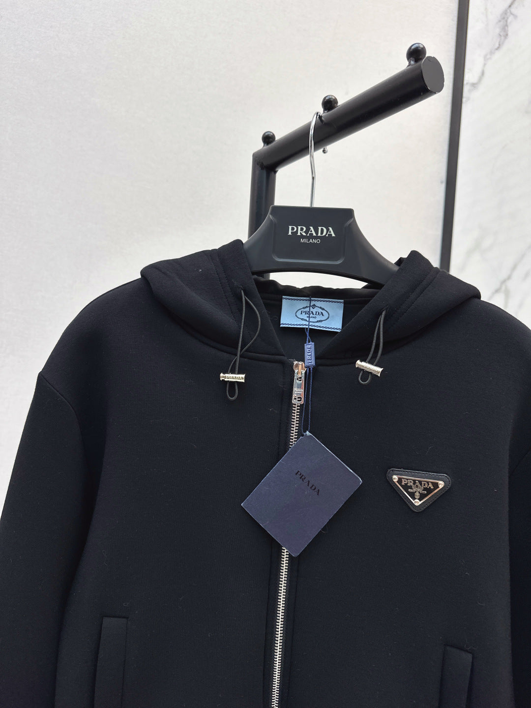 Pra New Hooded zip-up jacket