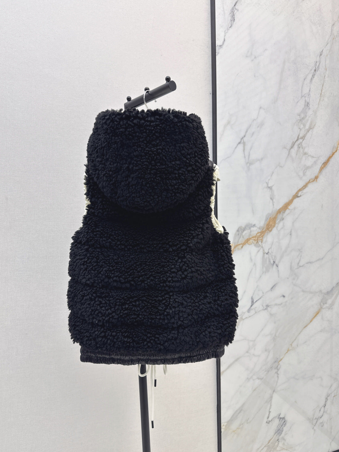 Monc New lambswool vest down jacket