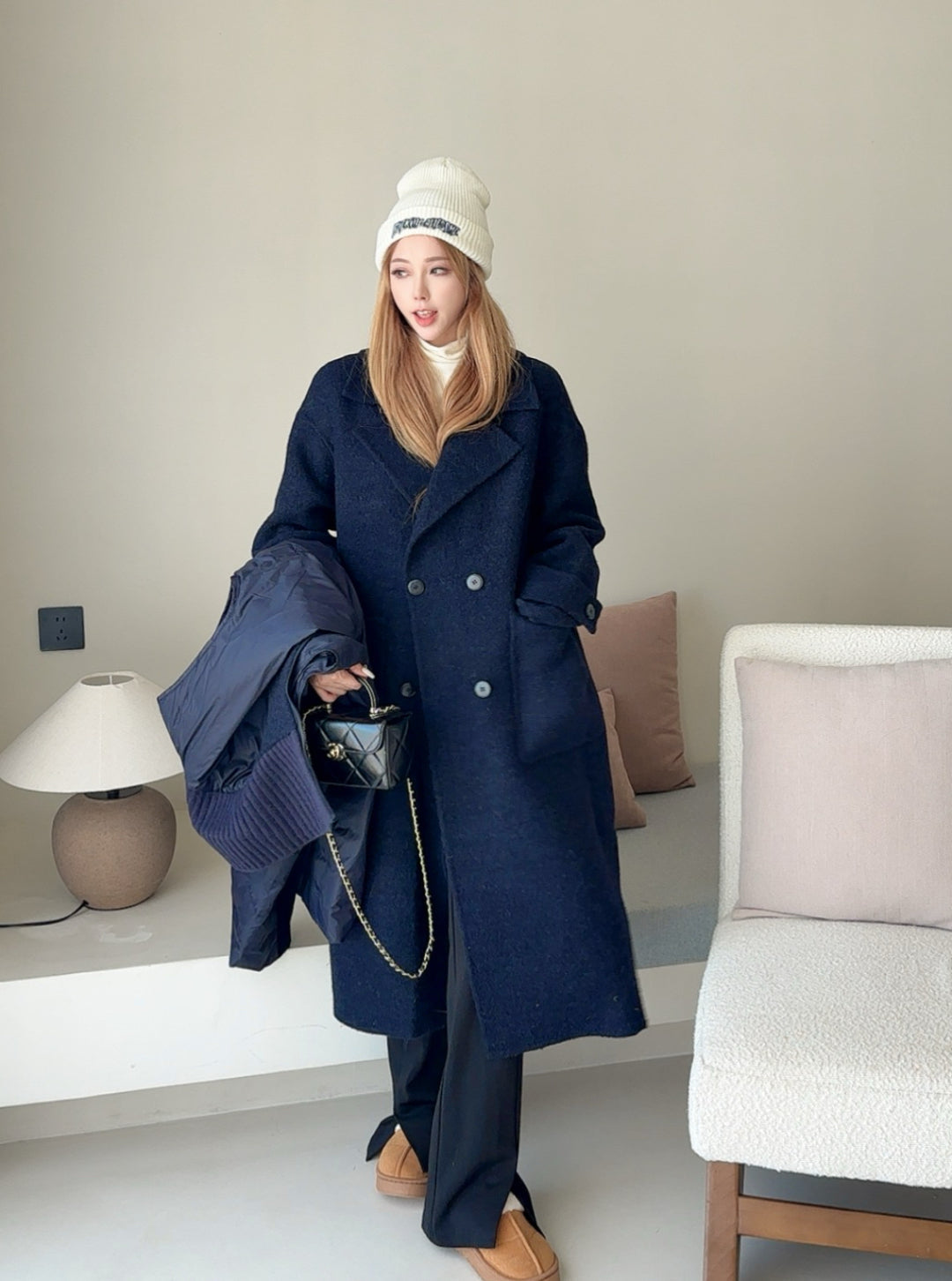 Max New Down vest + coat two-piece set