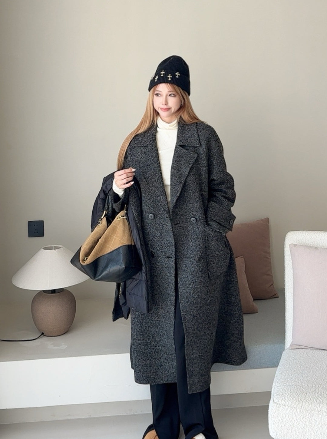 Max New Down vest + coat two-piece set