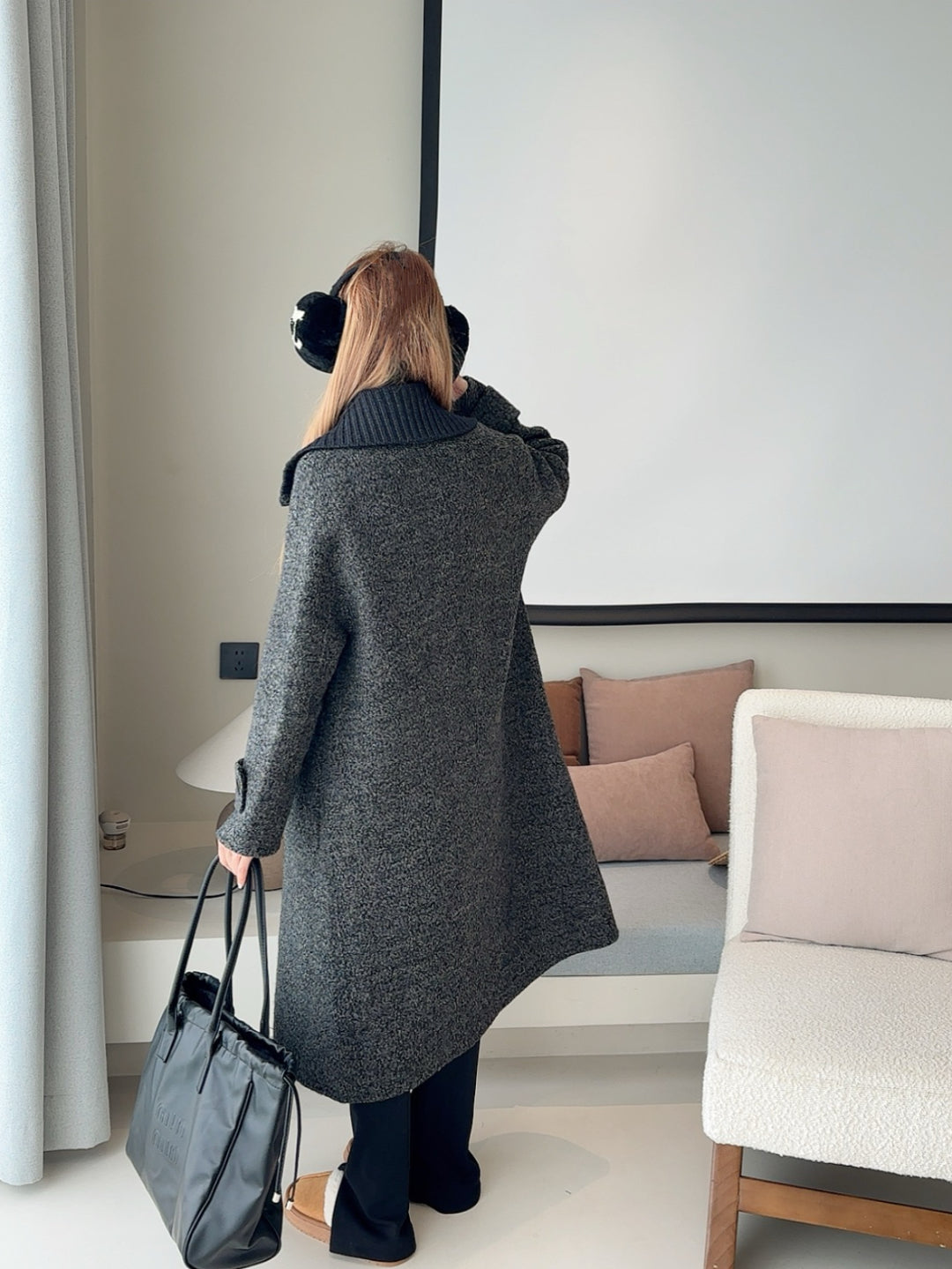 Max New Down vest + coat two-piece set