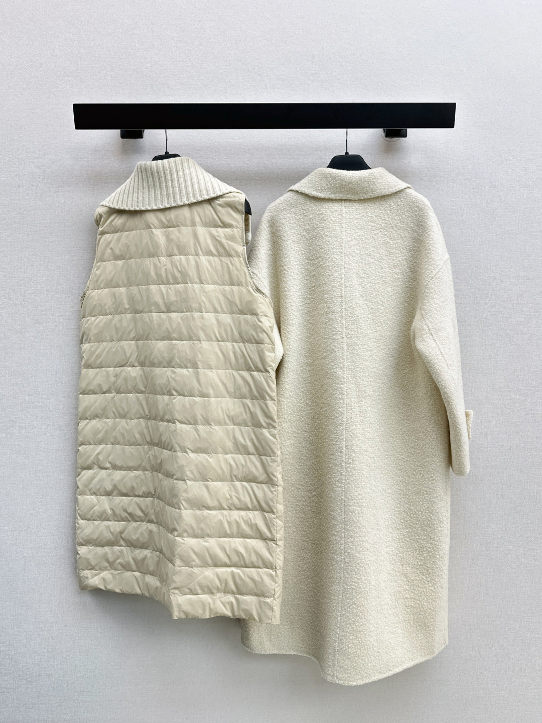 Max New Down vest + coat two-piece set