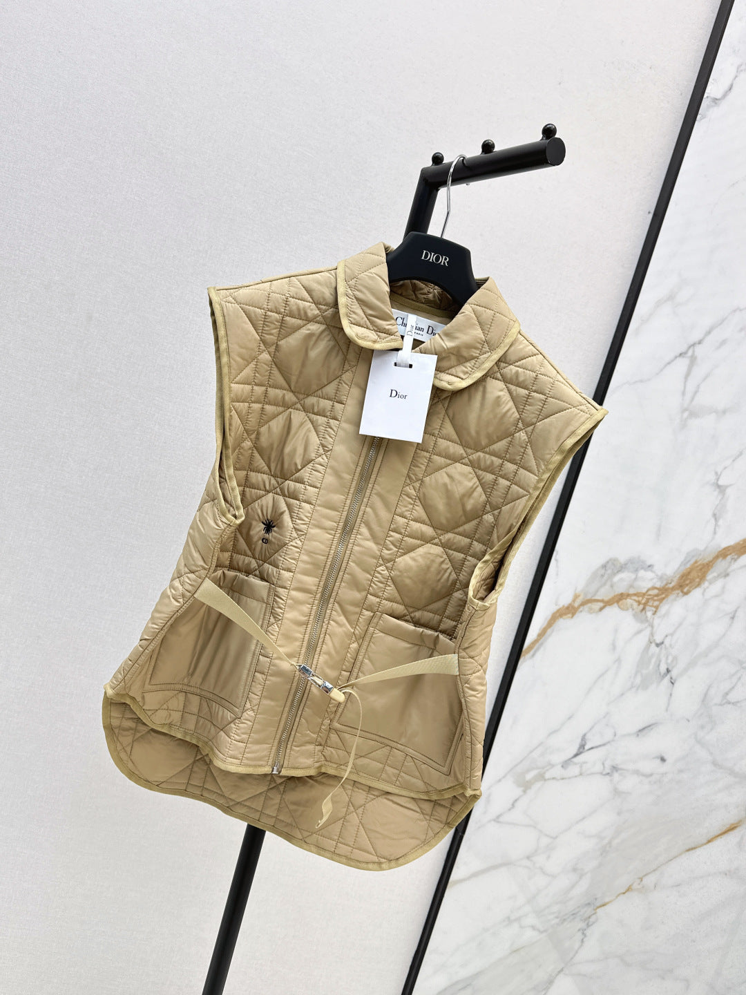 CD New Plaid vest jacket