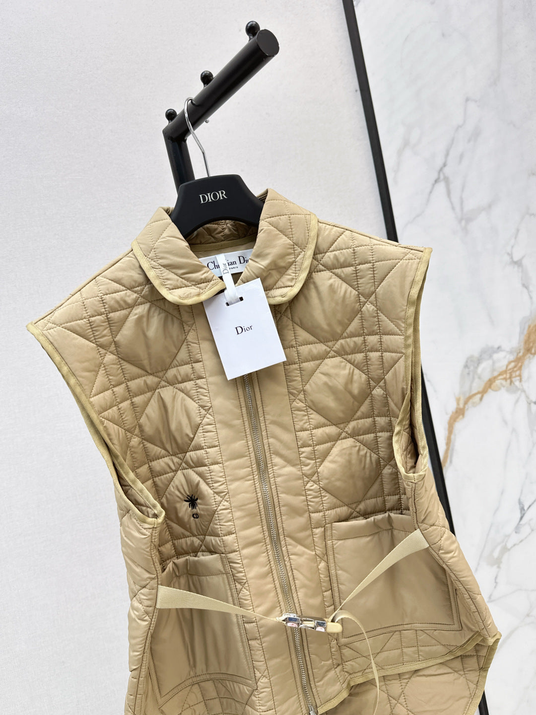 CD New Plaid vest jacket