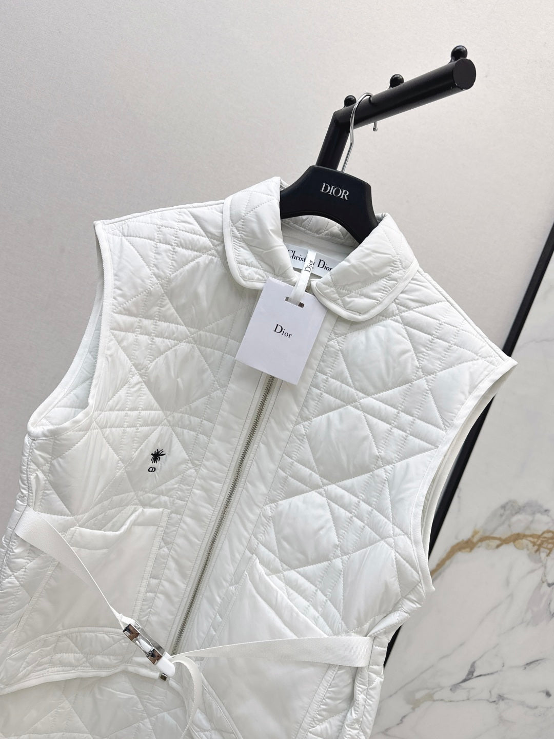 CD New Plaid vest jacket