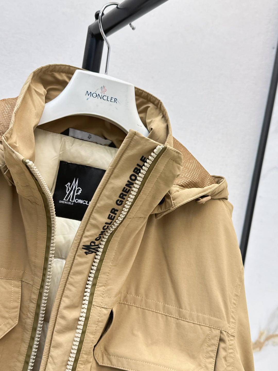 Monc New zipper down jacket
