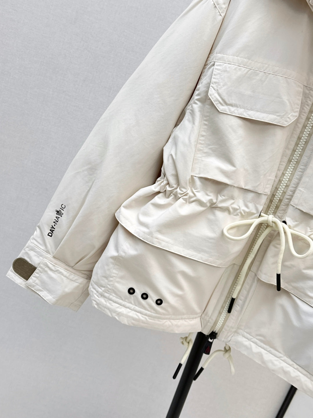 Monc New zipper down jacket