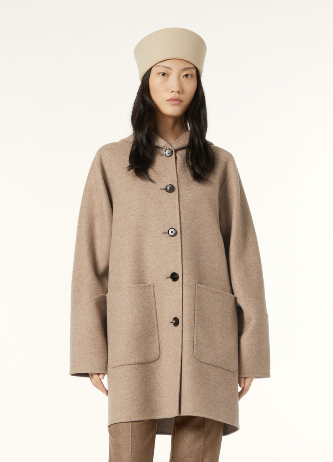 Loro New hooded coat