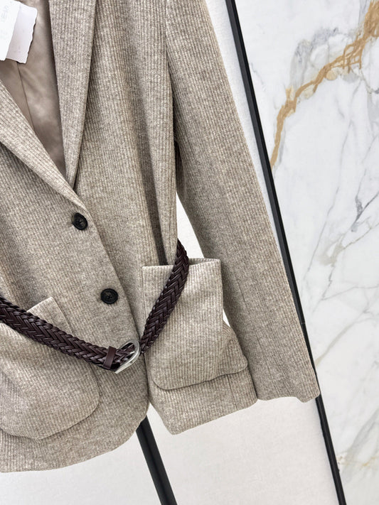 Brune New belt blazer