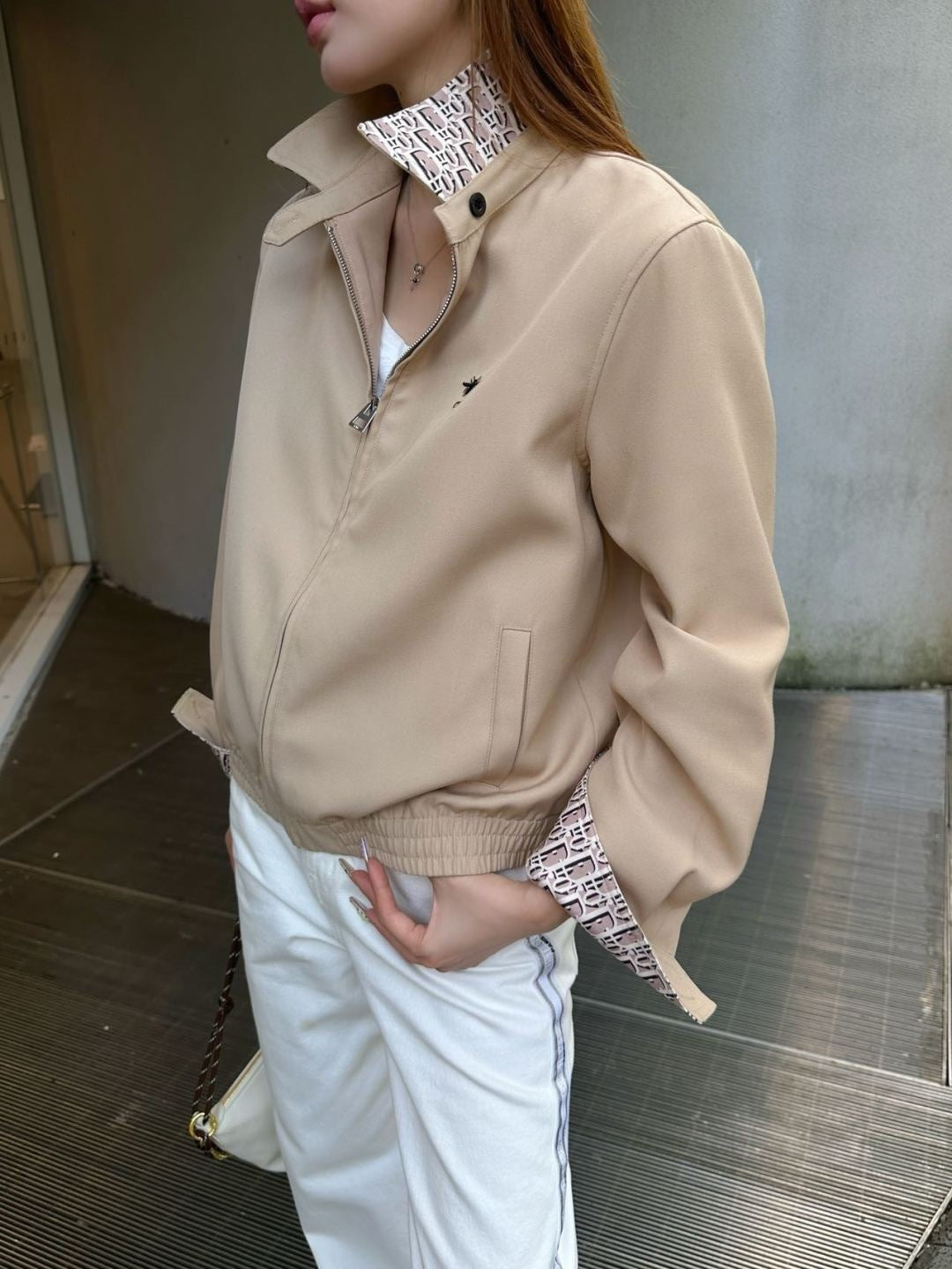 CD New patchwork jacket