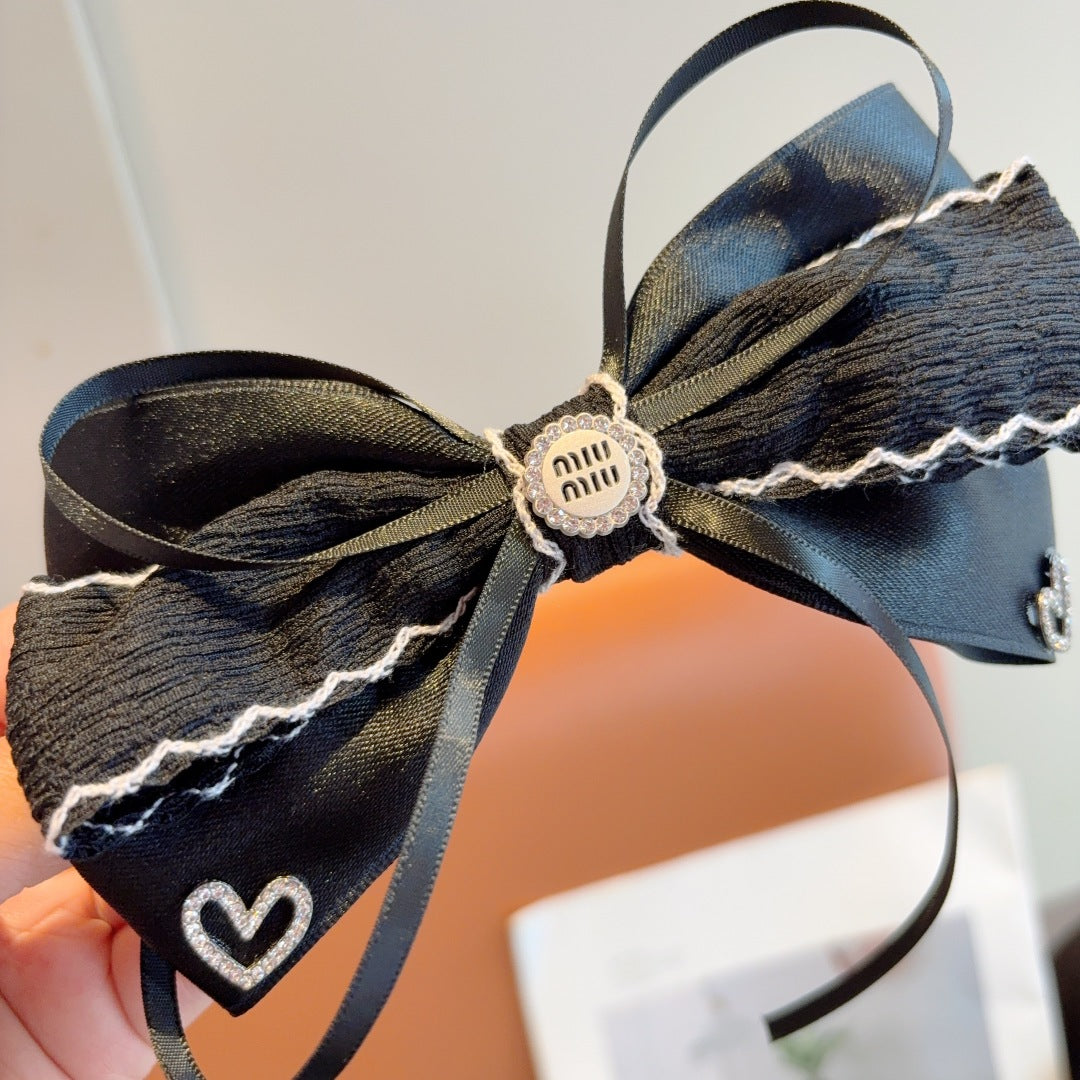 Miu New bow hair clip