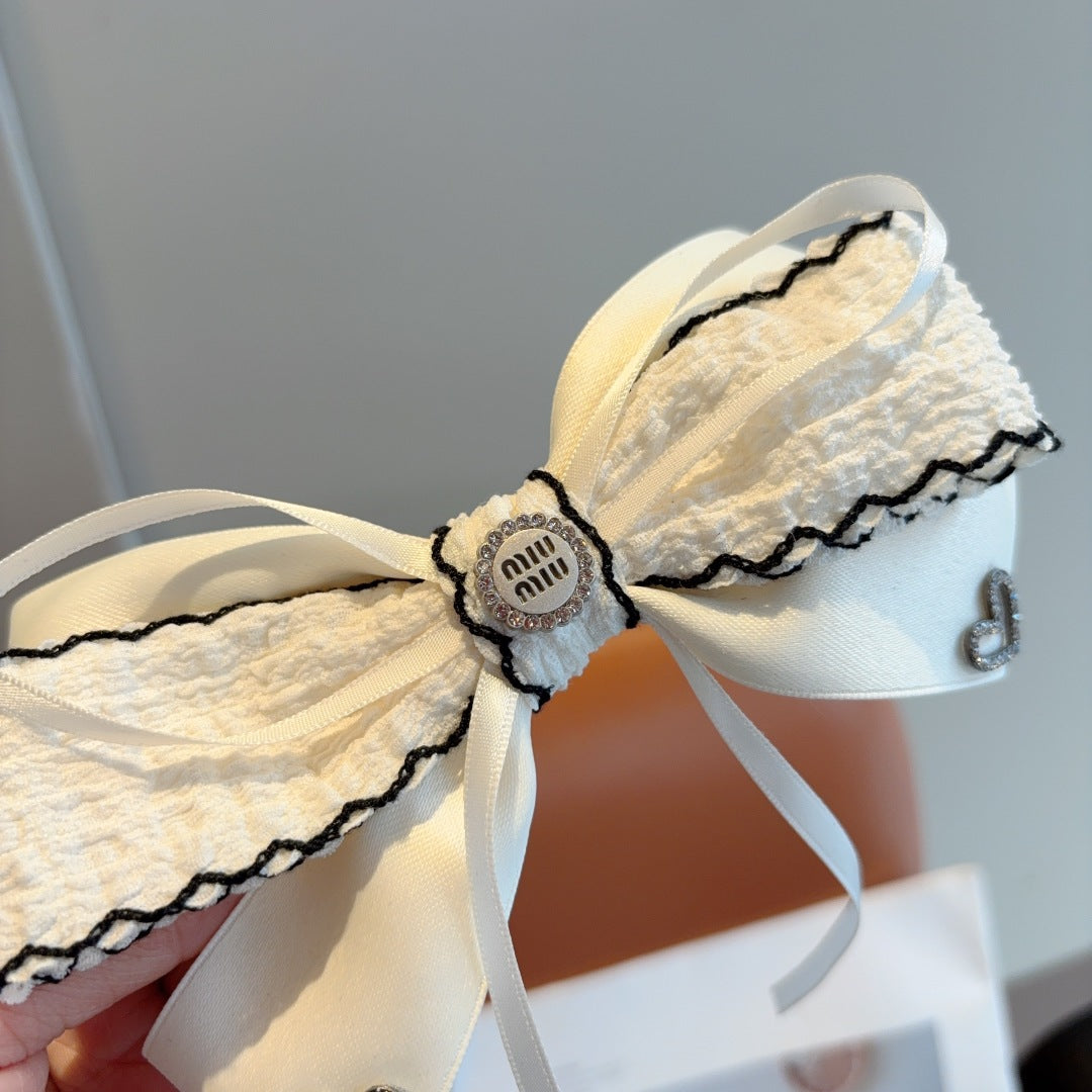 Miu New bow hair clip