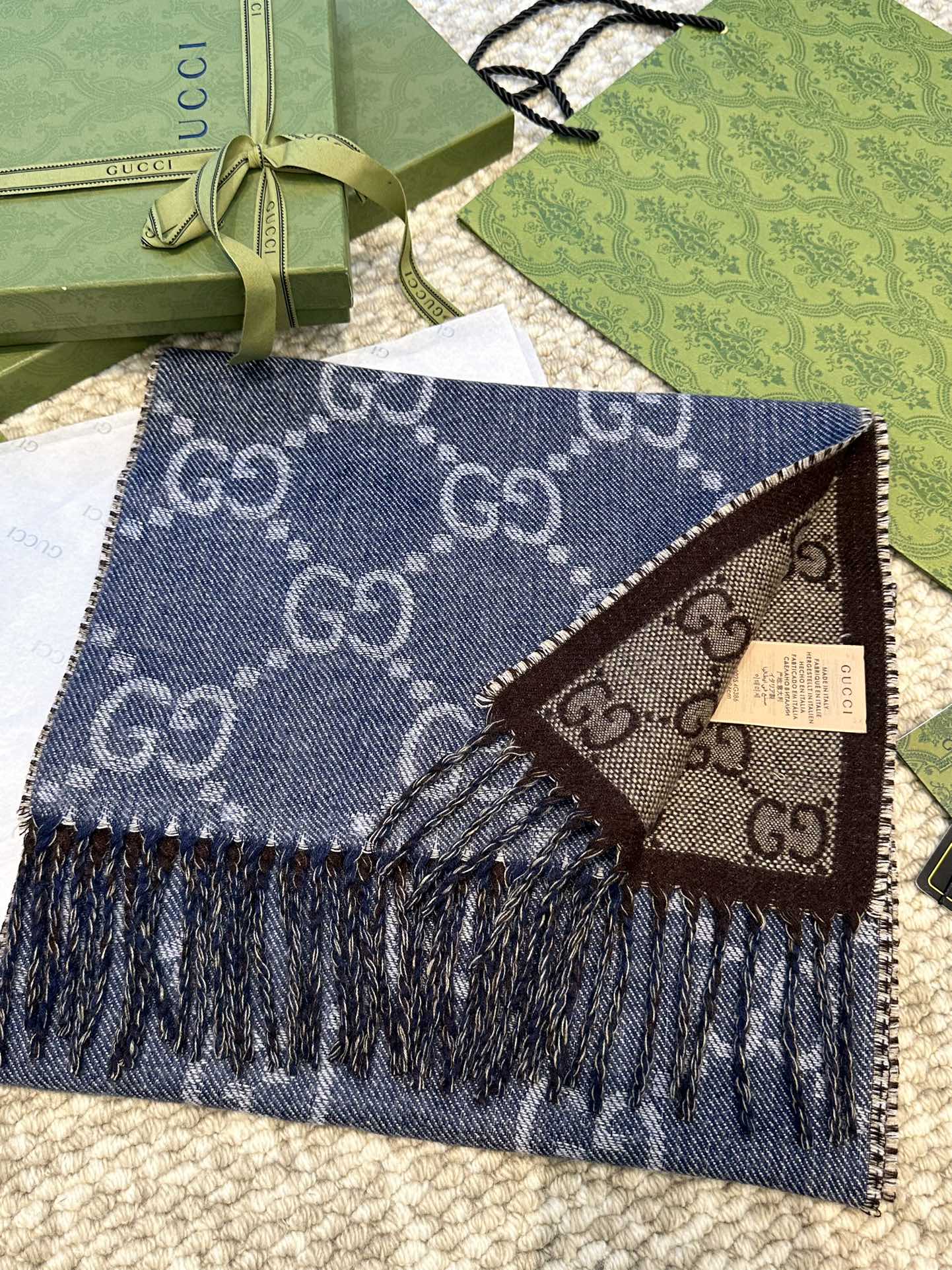 Guc anniversary classic scarf