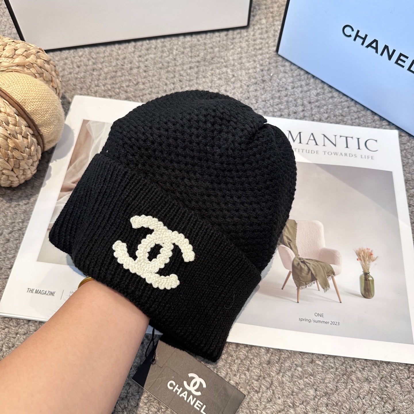 Chan Autumn and winter fashion recommended woolen hats