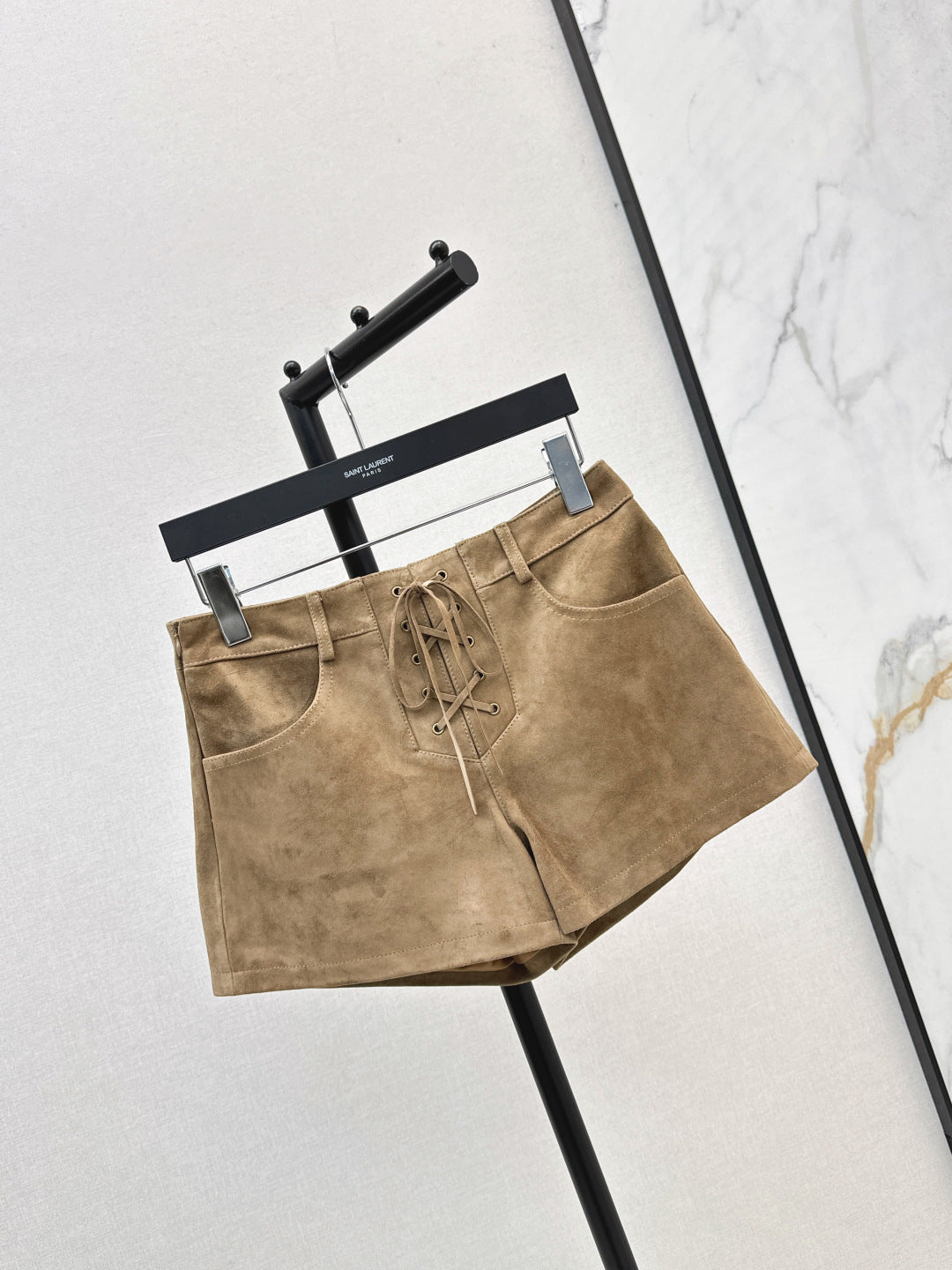 Saint New suede short