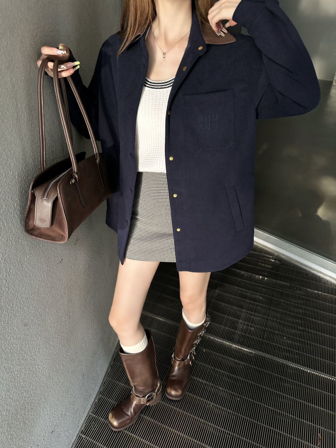 Miu New shirt jacket