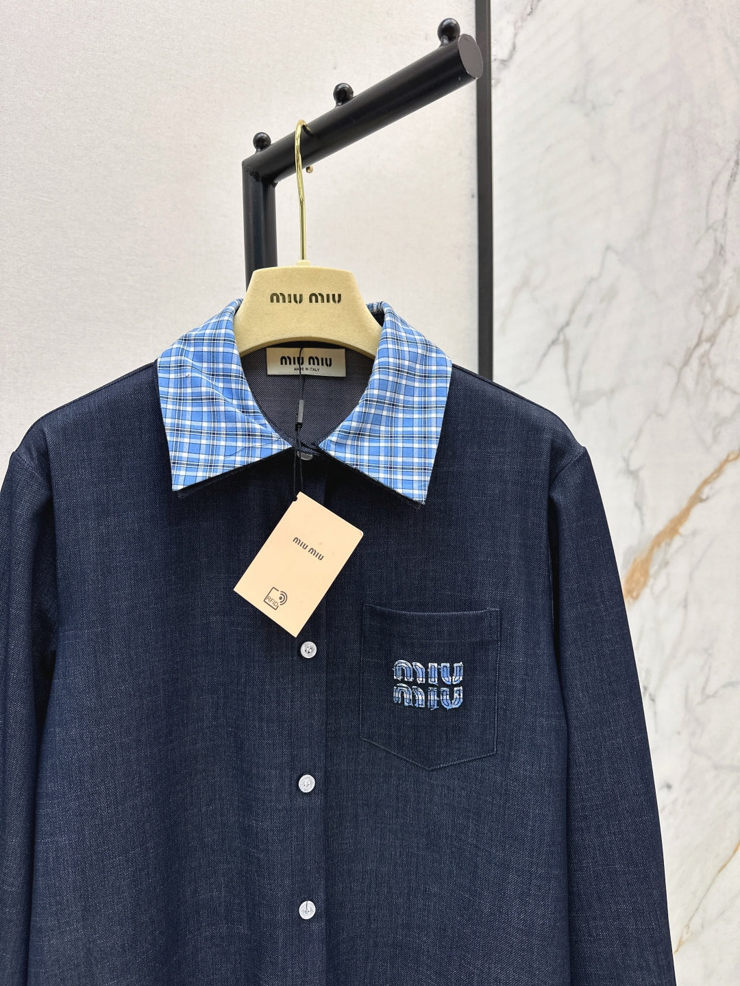 Miu New denim shirt