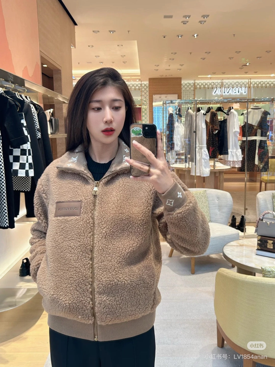 Louis New lamb wool coat