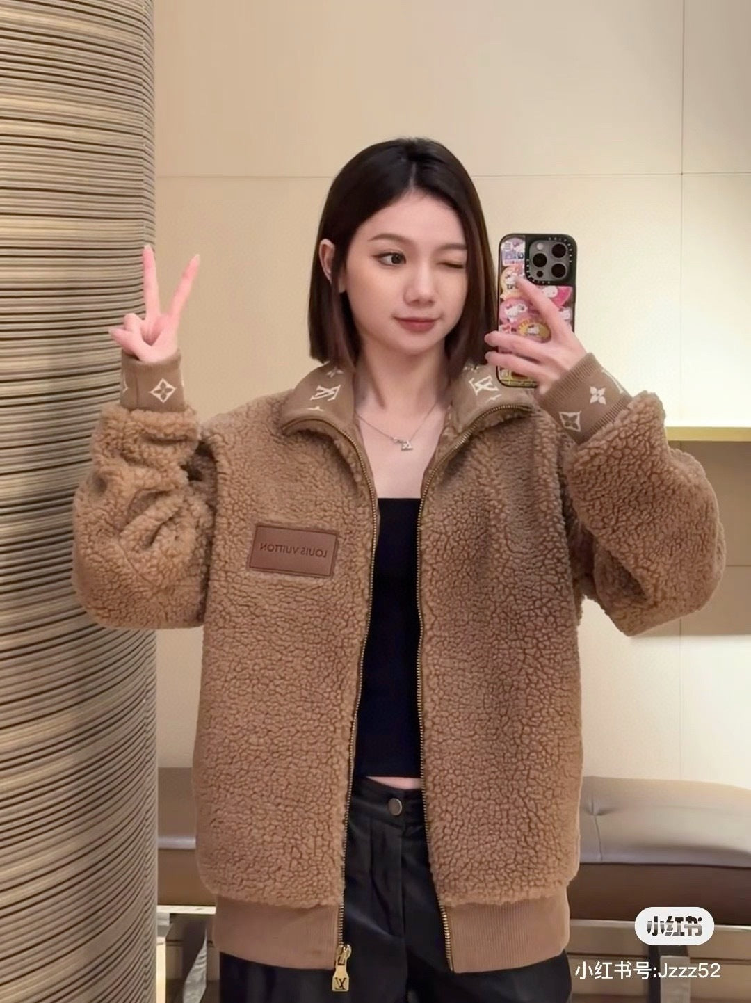 Louis New lamb wool coat