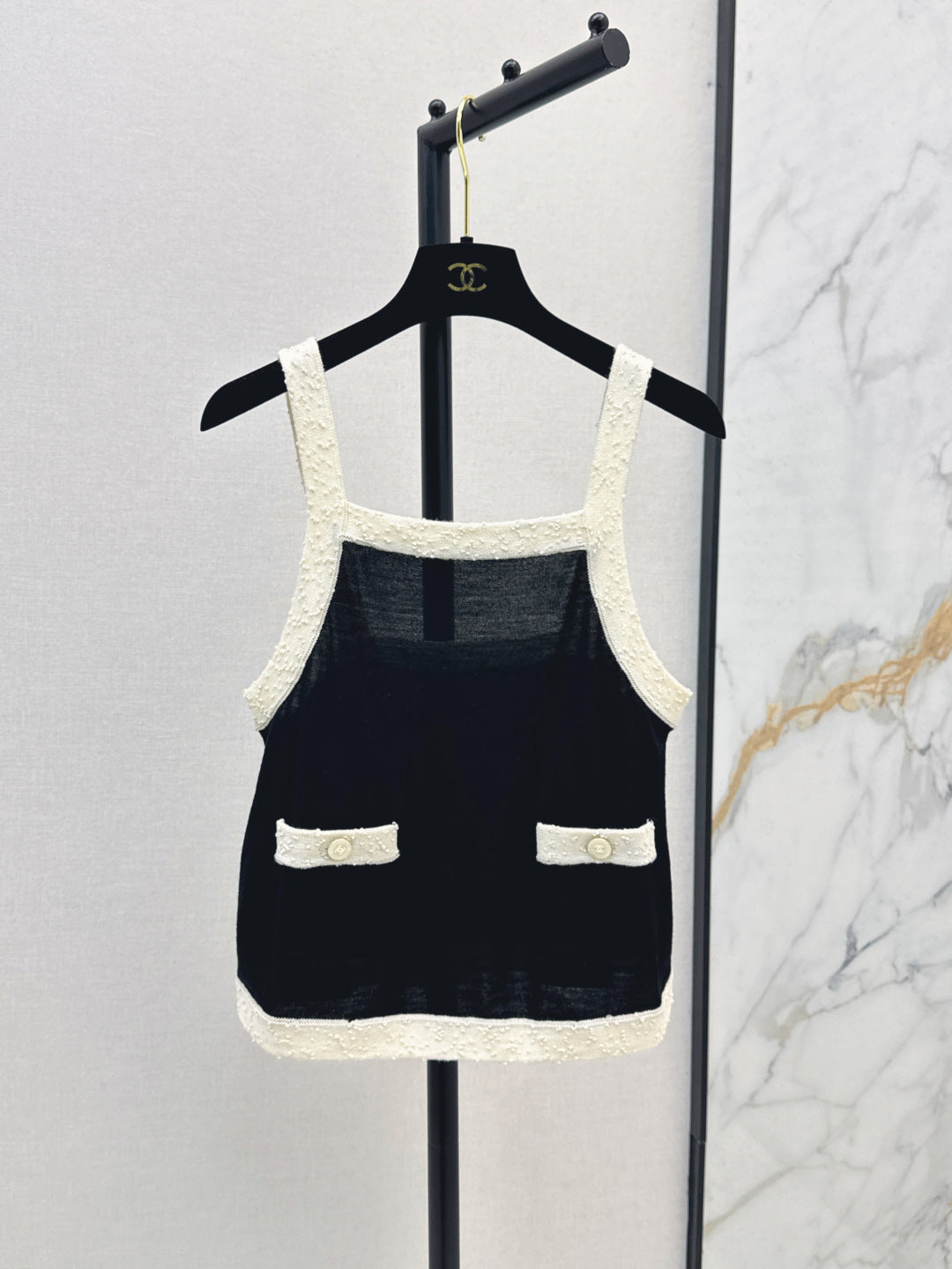 Chan New Contrast color suspenders