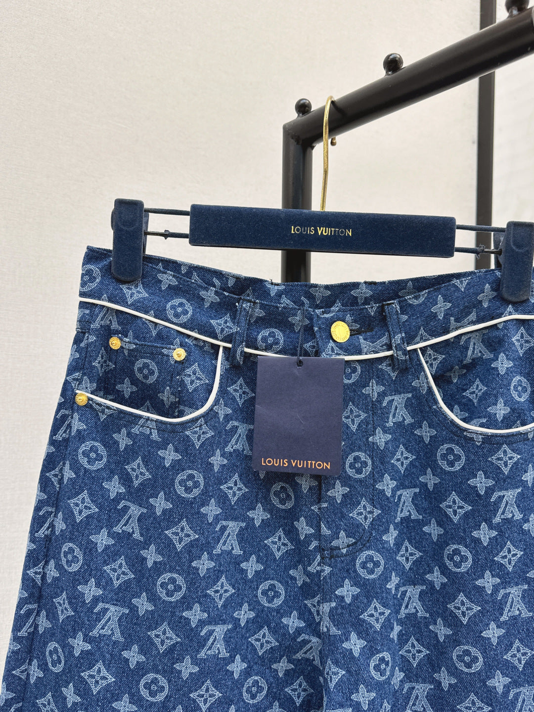 Louis New jacquard jeans