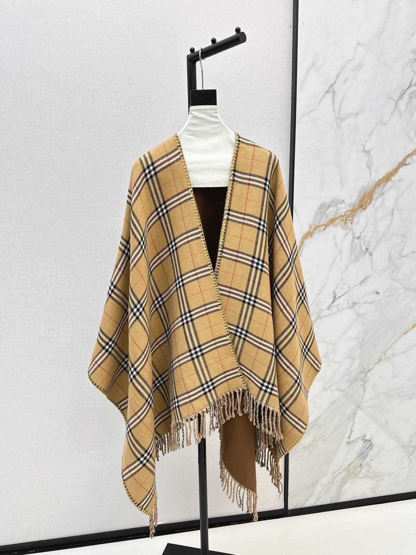 Bur New wool scarf cloak
