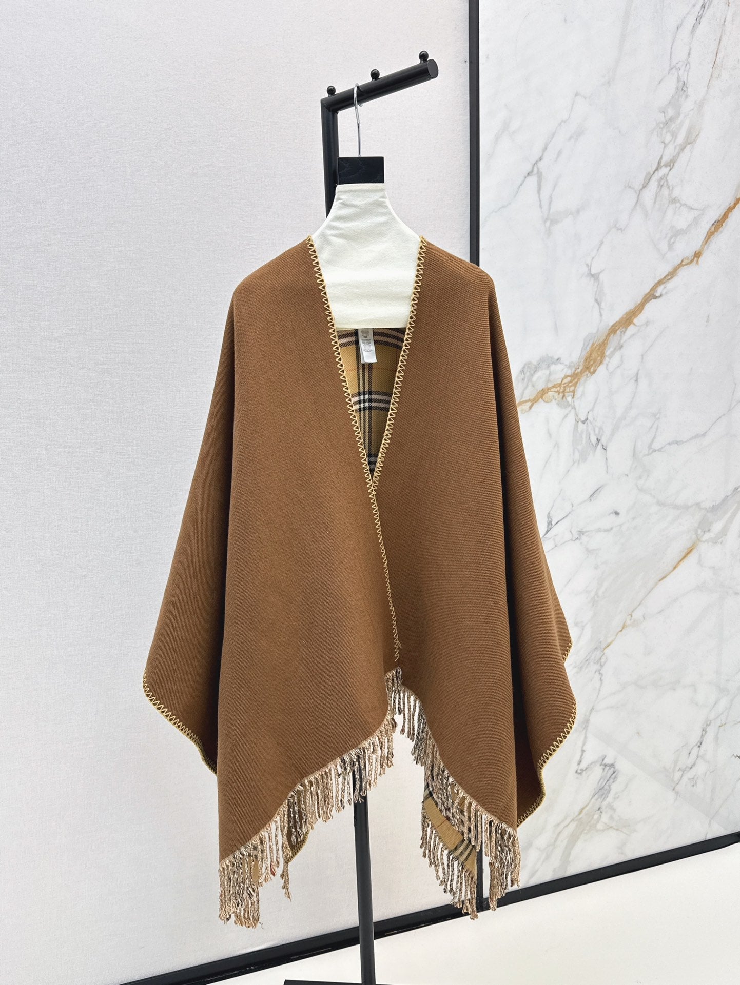 Bur New wool scarf cloak
