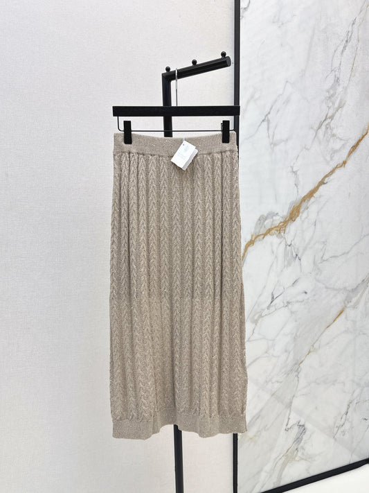 Brune New linen skirt