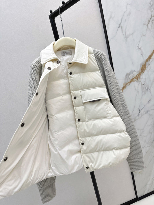 Brune New lapel down jacket