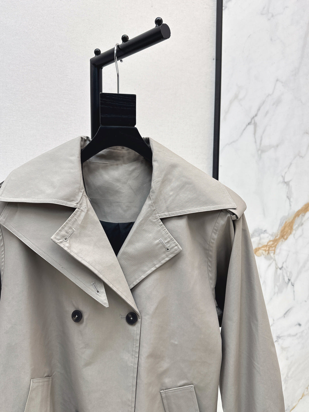 HE NEW broad shoulder jacket