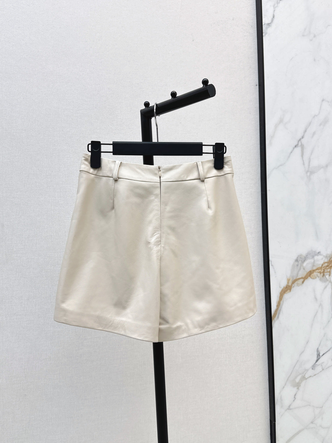 Pra NEW lambskin leather skirt