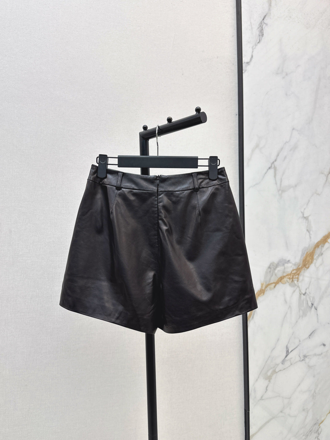 Pra NEW lambskin leather skirt