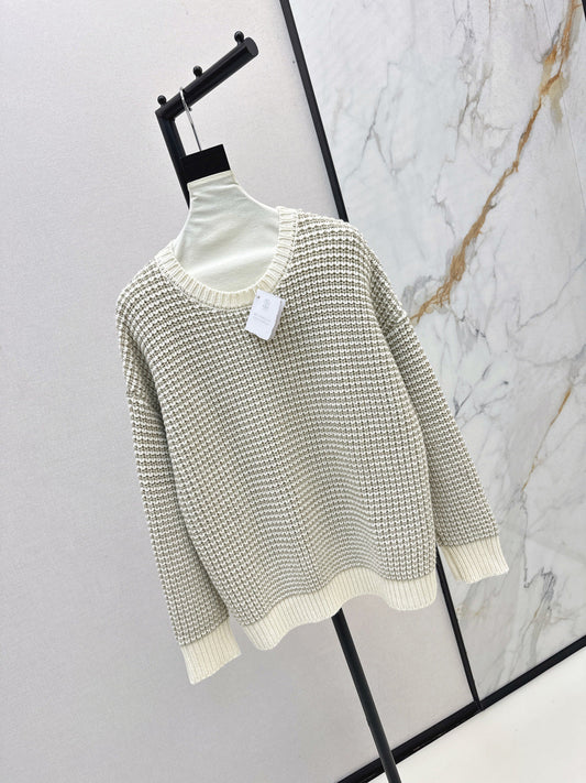 Brune NEW hollow crew neck sweater