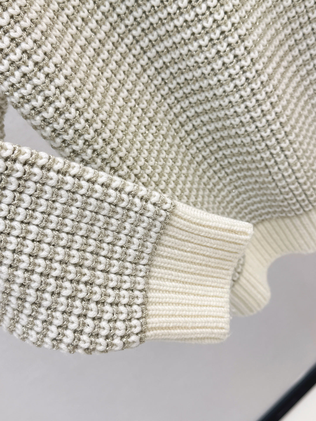 Brune NEW hollow crew neck sweater